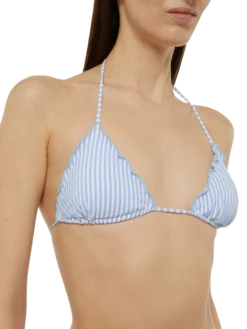 MC2 Saint Barth Classic Seersucker Triangle Bikini Sagittarus Moon With Striped Print 12 MC2 Saint Barth Classic Seersucker Triangle Bikini Sagittarus Moon With Striped Print -MC2 Saint Barth Store UID SAG000104211H WOMAN TOPBIKINI SKY 0 0 2