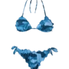 MC2 Saint Barth Woman Denim Camouflage Triangle Classic Bikini Sarius