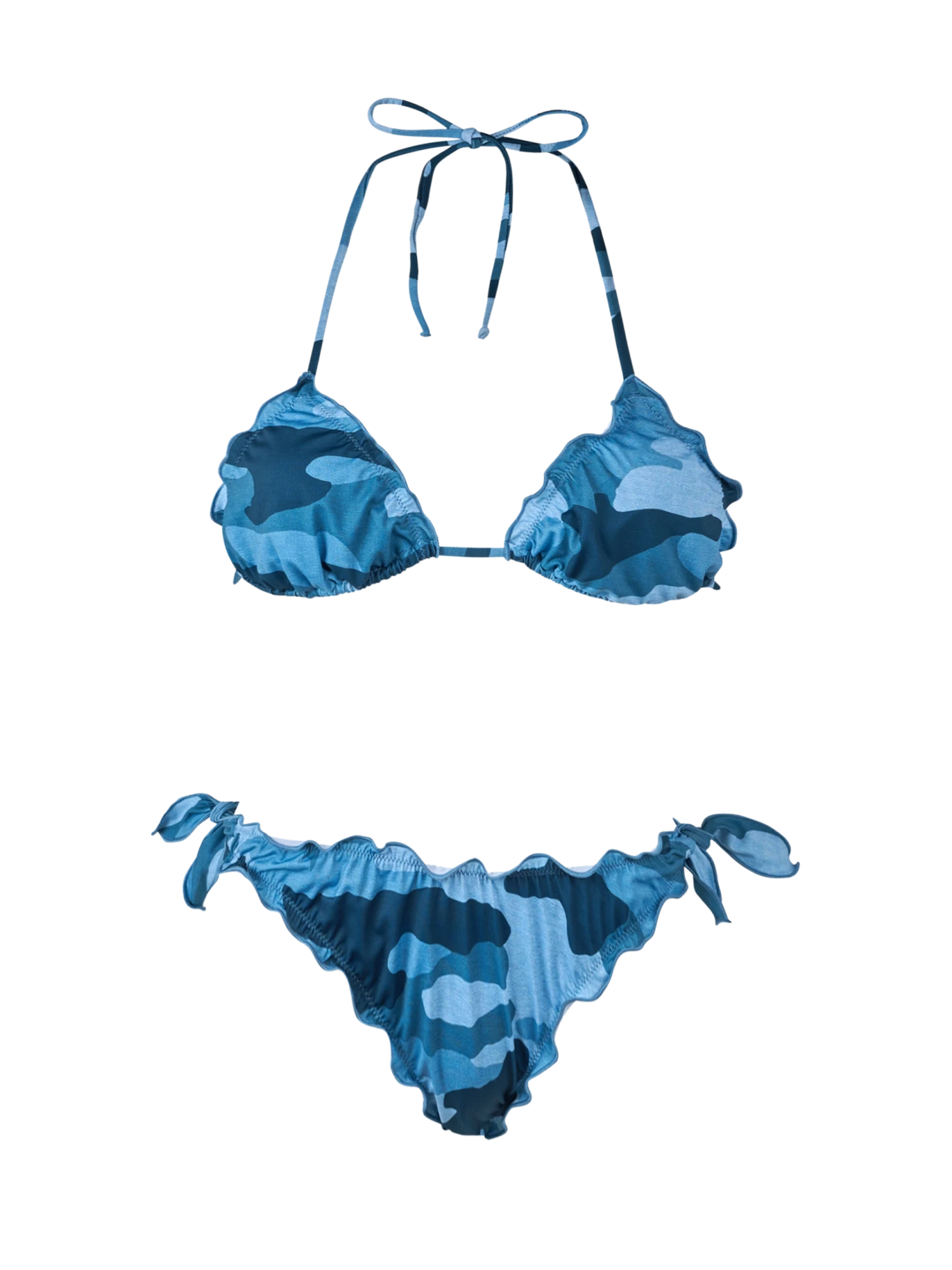 MC2 Saint Barth Woman Denim Camouflage Triangle Classic Bikini Sarius 3 MC2 Saint Barth Woman Denim Camouflage Triangle Classic Bikini Sarius