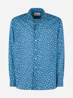MC2 Saint Barth Man Muslin Cotton Shirt Sikelia With Crabs Print 10 MC2 Saint Barth Man Muslin Cotton Shirt Sikelia With Crabs Print -MC2 Saint Barth Store UID SIK000103447F MAN SHIRT BLUE 20240906153503 1