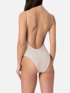 MC2 Saint Barth Woman Beige Crinkle One Piece Swimsuit Susanne 9 MC2 Saint Barth Woman Beige Crinkle One Piece Swimsuit Susanne -MC2 Saint Barth Store UID SUS000101225F WOMAN ONE PIECE WHITE CRINKLE 03
