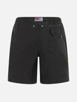 Alternative view of MC2 Saint Barth Boy Black Classic Swim-shorts Tender With Pirate Embroidery