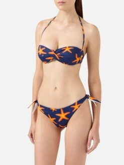 Alternative view of MC2 Saint Barth Bandeau Bikini Tiarè Yali With Starfish Print