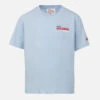 MC2 Saint Barth Boy Cotton T-shirt With Santa Margherita Addicted Postcard Print 1 MC2 Saint Barth Boy Cotton T-shirt With Santa Margherita Addicted Postcard Print -MC2 Saint Barth Store UID TSH000100904F BOY T SHIRT SKY 01