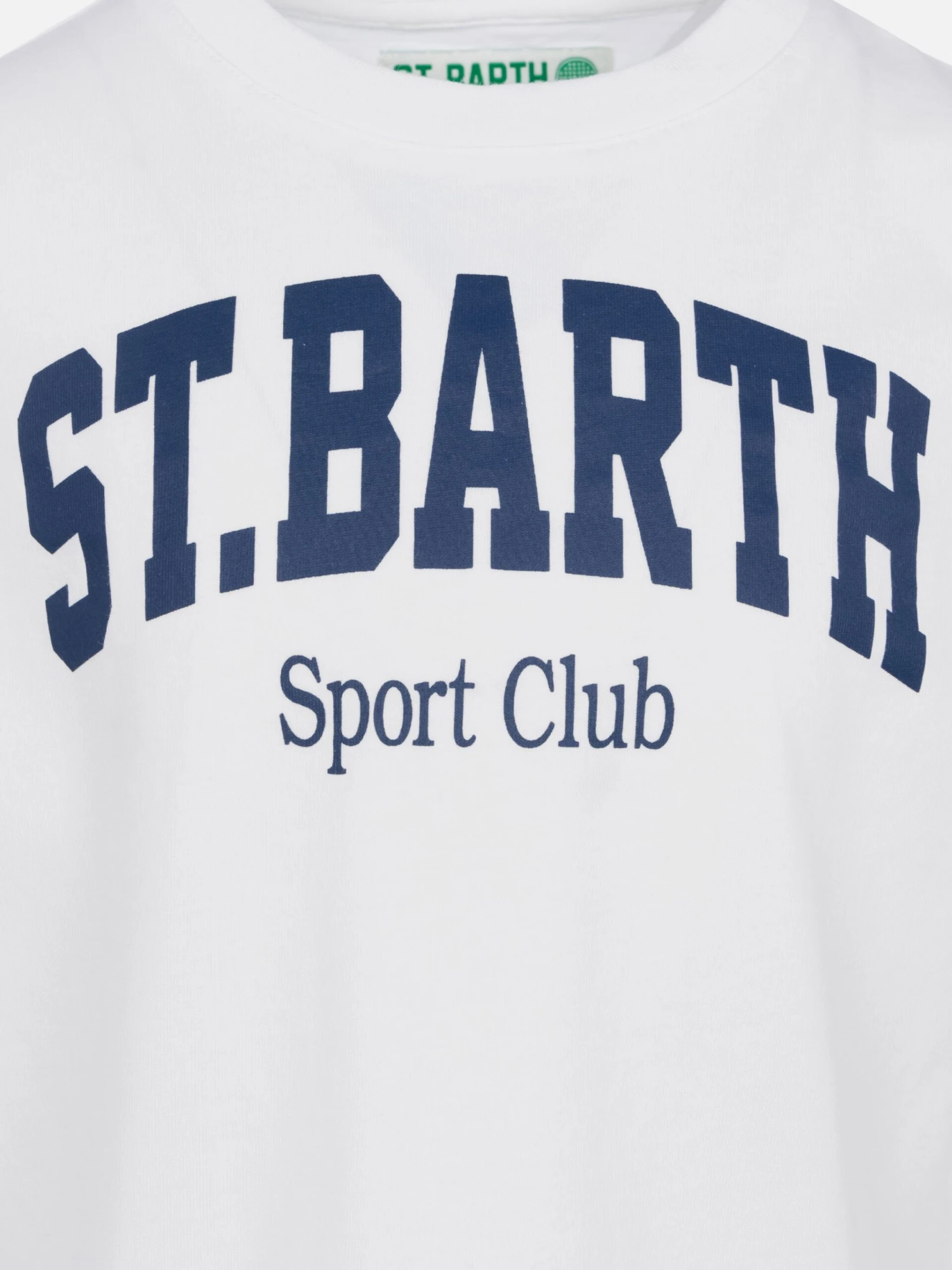 MC2 Saint Barth Cotton T-shirt With St. Barth Sport Club Print 5 MC2 Saint Barth Cotton T-shirt With St. Barth Sport Club Print - Image 3