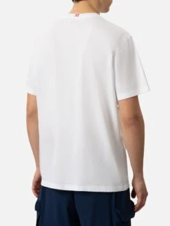 Alternative view of MC2 Saint Barth Organic Cotton T-shirt With St. Barth Sport Club Print