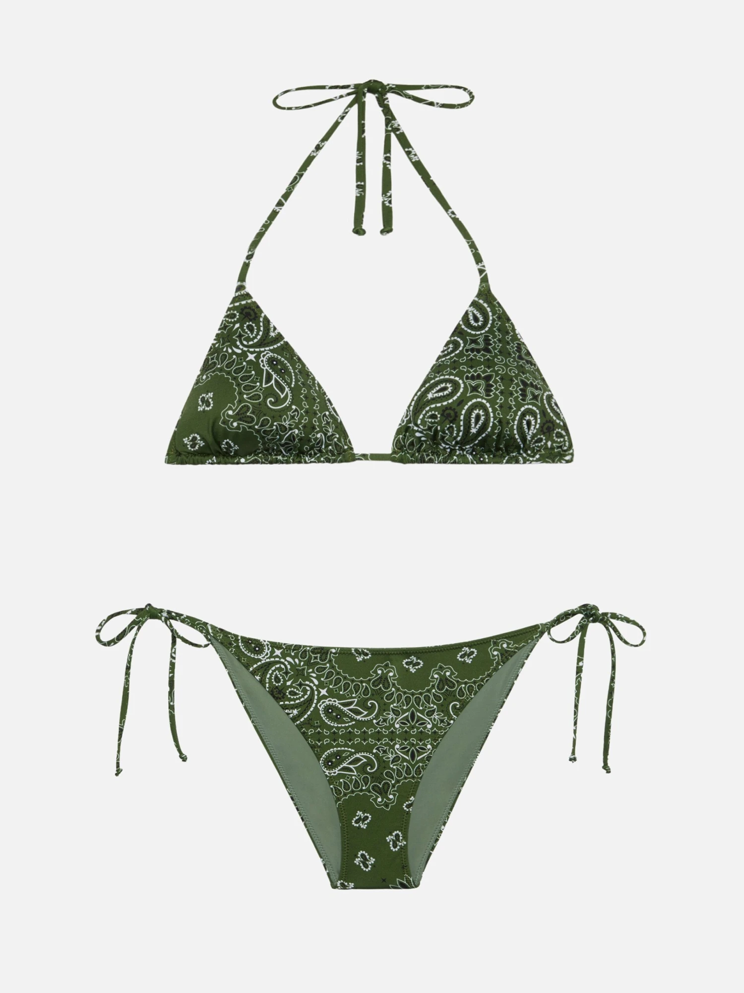 MC2 Saint Barth Virgo Classic Swim Briefs With Bandanna Print - Leah Triangle Top Swimsuit With Bandanna Print 3 MC2 Saint Barth Virgo Classic Swim Briefs With Bandanna Print - Leah Triangle Top Swimsuit With Bandanna Print