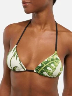 MC2 Saint Barth Triangle Bikini Zoe Ines With Tropical Print -MC2 Saint Barth Store UID ZOE0001JMLV10 WOMAN TOP WHITE MC2 MC2 2 0757869f d32b 40d2 a680 628660b1a048