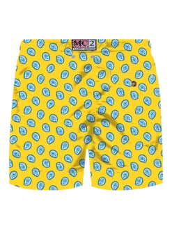 Alternative view of MC2 Saint Barth Lighting Swim Shorts With Paisley Tie Print