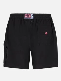 Alternative view of MC2 Saint Barth Man Comfort And Stretch Black Swim Shorts