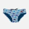 MC2 Saint Barth Multi Shark Print Boy Swim Briefs 1 MC2 Saint Barth Multi Shark Print Boy Swim Briefs -MC2 Saint Barth Store boy swim briefs shark blue 02