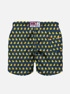Alternative view of MC2 Saint Barth Boy Swim Shorts With Ducky Print