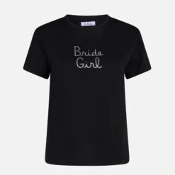 MC2 Saint Barth Woman Cotton T-shirt With Bride Girl Rhinestone Embroidery 9 MC2 Saint Barth Woman Cotton T-shirt With Bride Girl Rhinestone Embroidery -MC2 Saint Barth Store bride tshirt woman black