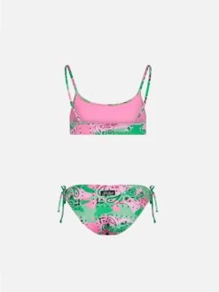Alternative view of MC2 Saint Barth Girl Bralette Bikini With Camouflage Print