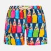 MC2 Saint Barth Boy Lightweight Fabric Swim-shorts Jean Lighting With Pop Corn Print 1 MC2 Saint Barth Boy Lightweight Fabric Swim-shorts Jean Lighting With Pop Corn Print -MC2 Saint Barth Store cb578