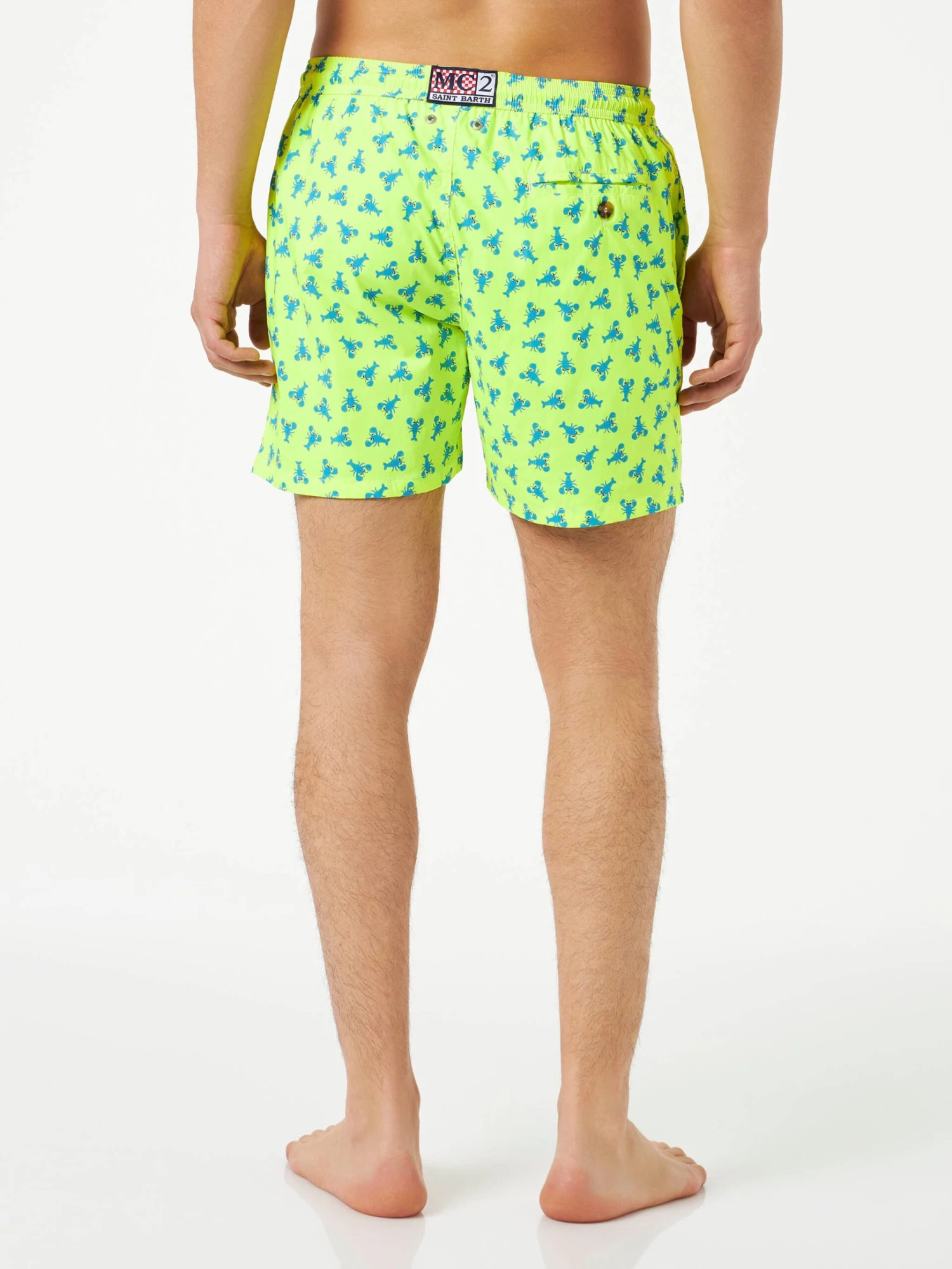 MC2 Saint Barth Man Light Fabric Comfort Swim Shorts With Lobster Print 6 MC2 Saint Barth Man Light Fabric Comfort Swim Shorts With Lobster Print - Image 4