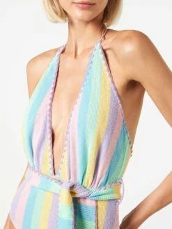 MC2 Saint Barth One-piece Swimsuit Axelle In Pastel Colors Crochet 8 MC2 Saint Barth One-piece Swimsuit Axelle In Pastel Colors Crochet -MC2 Saint Barth Store crochet one piece swimsuit 3 fd7db541 3c3d 4b0c 97da 1314d0c481bc