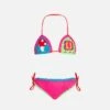 MC2 Saint Barth Girl Multicolor Crochet Bikini With Patches 2 MC2 Saint Barth Girl Multicolor Crochet Bikini With Patches -MC2 Saint Barth Store crochet triangle bikini girl 1 1