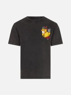 MC2 Saint Barth Boy Cotton T-shirt With Crypto Duck | CRYPTO PUPPETS® SPECIAL EDITION