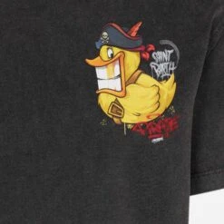 Alternative view of MC2 Saint Barth Boy Cotton T-shirt With Crypto Duck | CRYPTO PUPPETS® SPECIAL EDITION