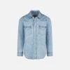 MC2 Saint Barth Boy Denim Linen Shirt 1 MC2 Saint Barth Boy Denim Linen Shirt -MC2 Saint Barth Store denim shirt boy 1