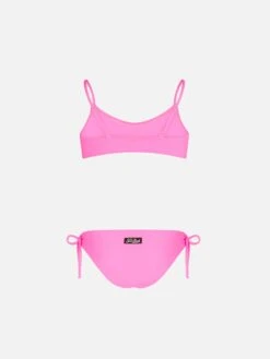 Front Page 19 Alternative view of MC2 Saint Barth Girl Fluo Pink Bralette Bikini