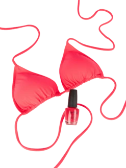 MC2 Saint Barth Woman Fluo Red Triangle Bikini 9 MC2 Saint Barth Woman Fluo Red Triangle Bikini -MC2 Saint Barth Store fluo red bikini opi nailpolish