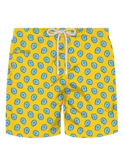 MC2 Saint Barth Lighting Swim Shorts With Paisley Tie Print