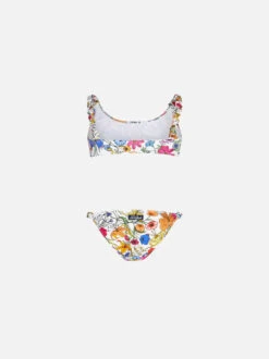 Alternative view of MC2 Saint Barth Girl Bralette With Flower Print