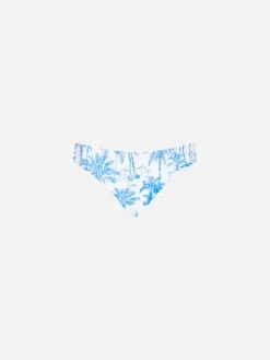 Alternative view of MC2 Saint Barth Girl Swim Briefs With Toile De Jouy Print And Bow