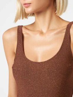MC2 Saint Barth Woman Lurex One Piece Swimsuit 9 MC2 Saint Barth Woman Lurex One Piece Swimsuit -MC2 Saint Barth Store lurex onepiece swimsuit brown 3