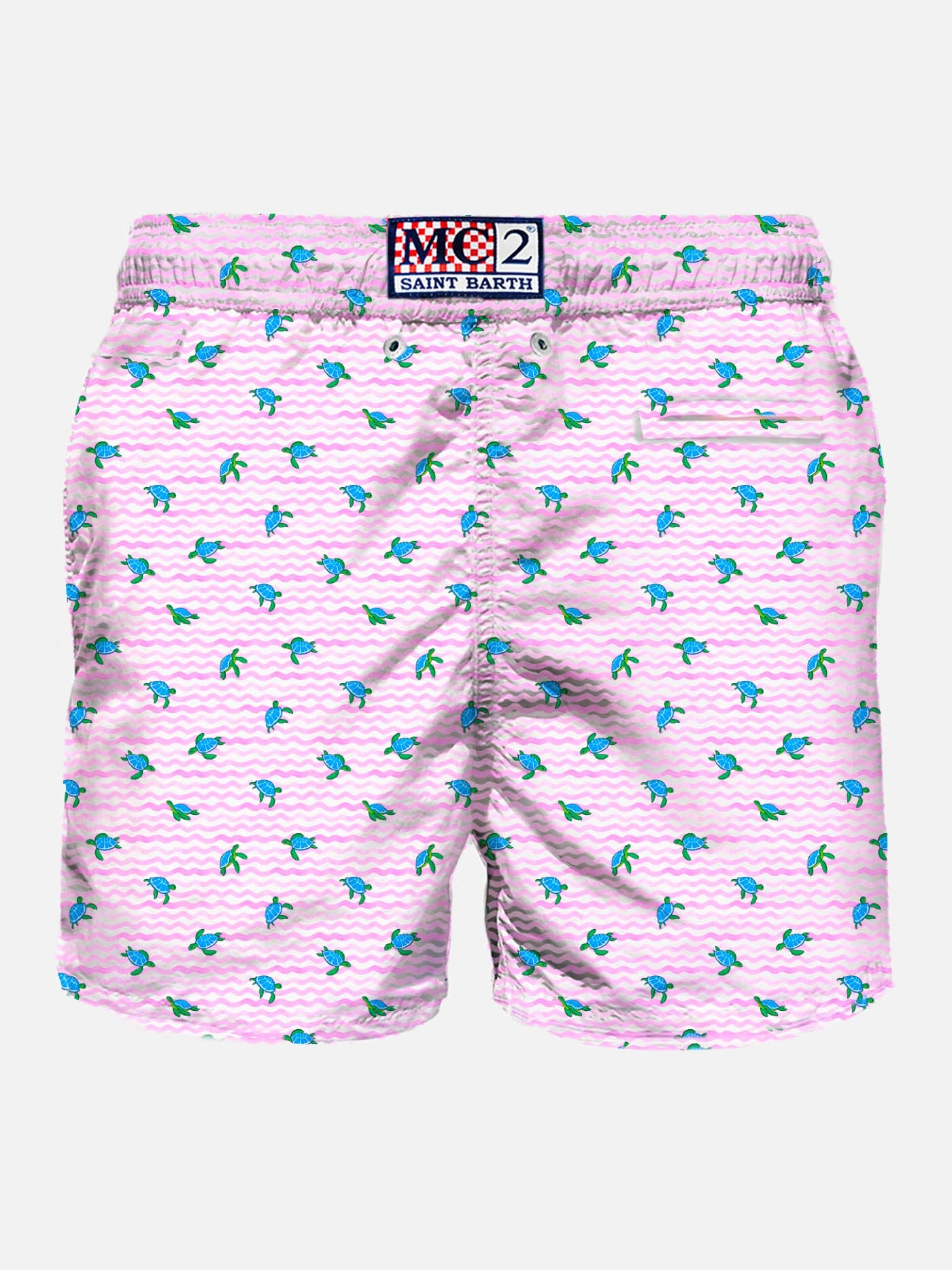 MC2 Saint Barth Comfort Light Classic Stretch Swim Shorts With Sea Turtles Print 8 MC2 Saint Barth Comfort Light Classic Stretch Swim Shorts With Sea Turtles Print - Image 6
