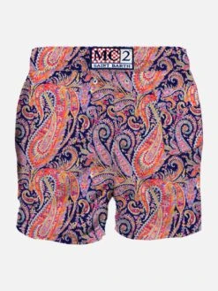 Alternative view of MC2 Saint Barth Man Classic Swim Shorts With Paisley Print | LIBERTY SPECIAL EDITION