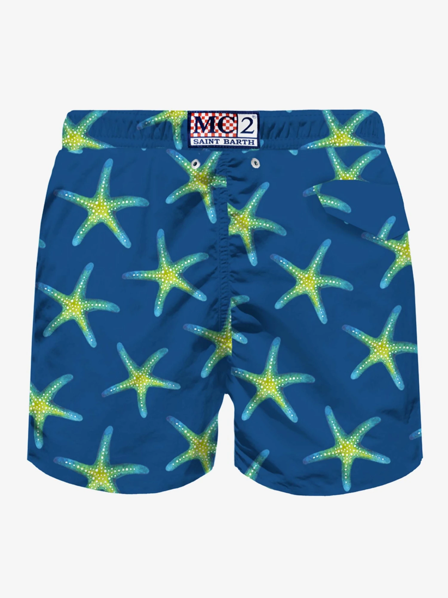 MC2 Saint Barth Man Light Fabric Swim Shorts With Marine Print 4 MC2 Saint Barth Man Light Fabric Swim Shorts With Marine Print - Image 2