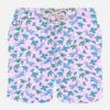 MC2 Saint Barth Man Light Fabric Swim Shorts With Turtles And Scuba Divers Print -MC2 Saint Barth Store man swimshorts turtle dive2