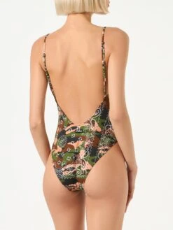 MC2 Saint Barth Mimetic Bandanna Print One Piece Swimsuit 9 MC2 Saint Barth Mimetic Bandanna Print One Piece Swimsuit -MC2 Saint Barth Store mimetic bandanna one piece swimsuit 2