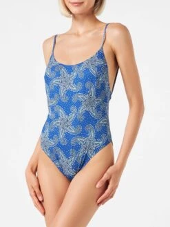 Alternative view of MC2 Saint Barth Paisley Star Print One Piece Swimsuit
