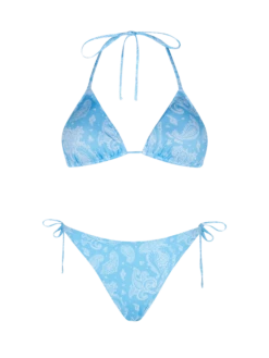 MC2 Saint Barth Woman Triangle Bikini With Paisley Print