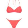 MC2 Saint Barth Woman Fluo Red Bandeau Bikini 2 MC2 Saint Barth Woman Fluo Red Bandeau Bikini -MC2 Saint Barth Store red fluo bikini 3
