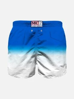 Alternative view of MC2 Saint Barth Boy Swim Shorts With Color Shade Effect
