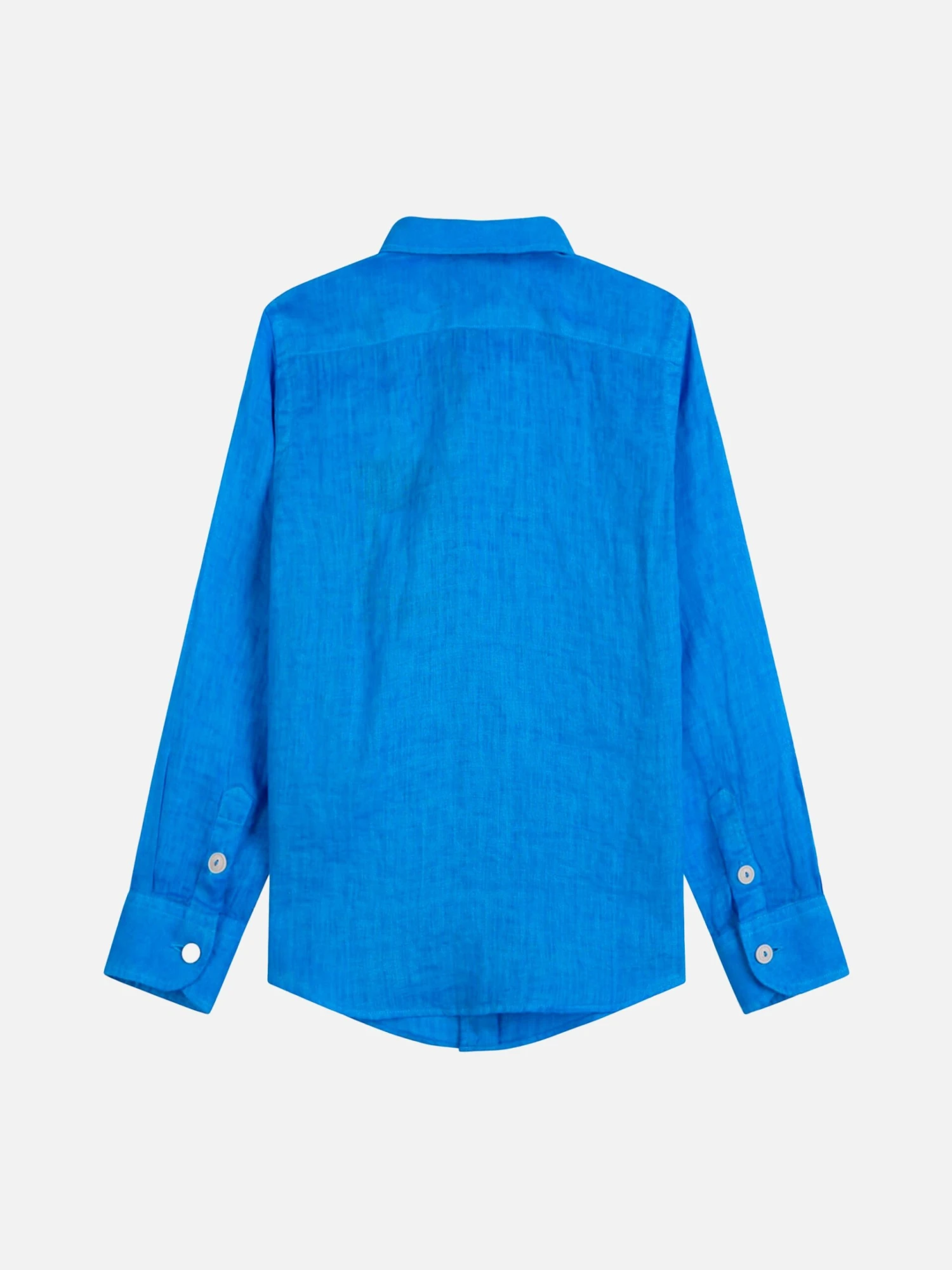 MC2 Saint Barth Bluette Boy Linen Shirt 4 MC2 Saint Barth Bluette Boy Linen Shirt - Image 2