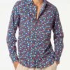 MC2 Saint Barth Man Muslin Cotton Sikelia Shirt With Crab Print -MC2 Saint Barth Store shirt granky man1 1
