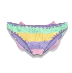 Alternative view of MC2 Saint Barth Girl Pastel Swim Briefs