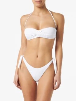 MC2 Saint Barth Woman White Bandeau Bikini