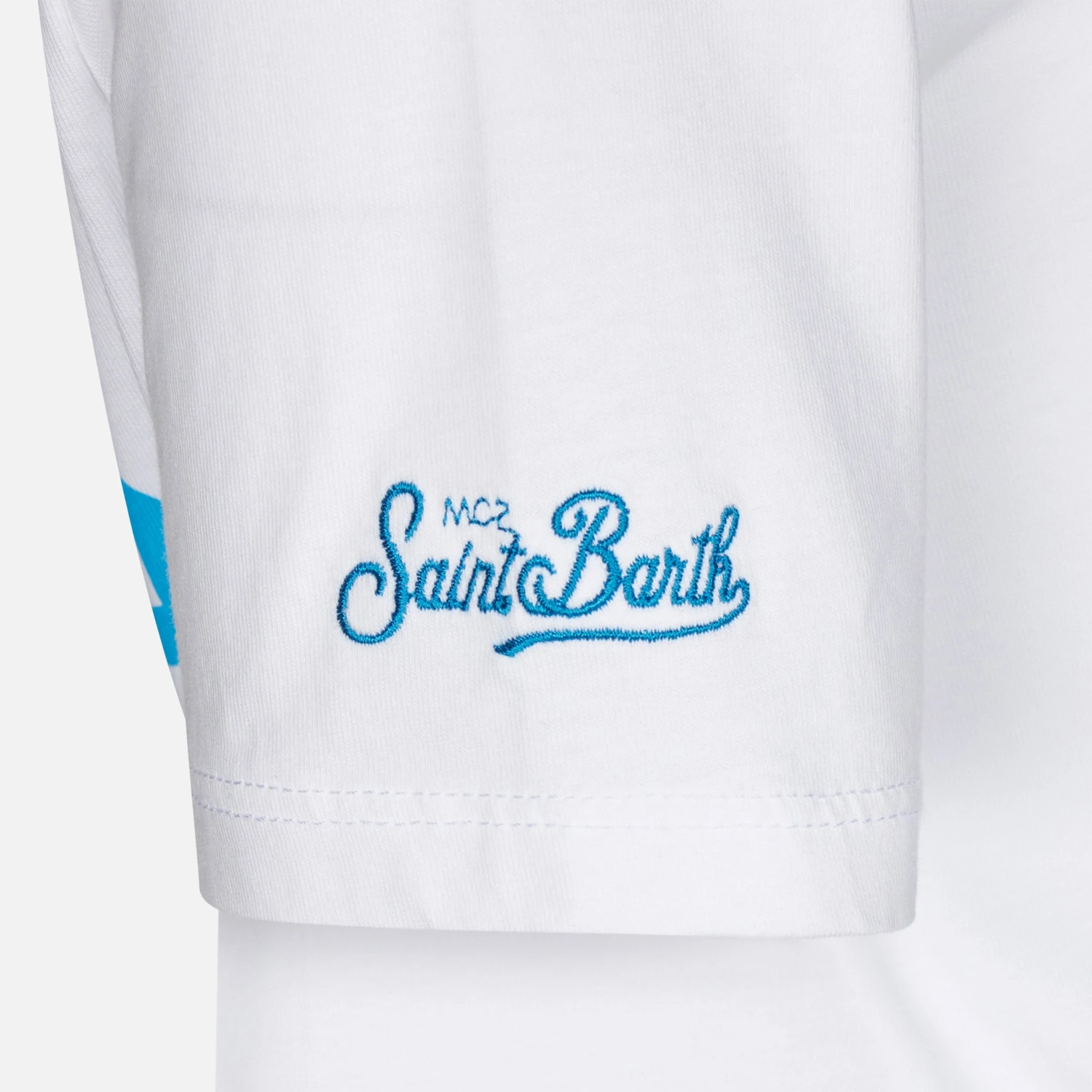MC2 Saint Barth Boy Cotton T-shirt With St. Barth Padel Club Print 4 MC2 Saint Barth Boy Cotton T-shirt With St. Barth Padel Club Print - Image 2