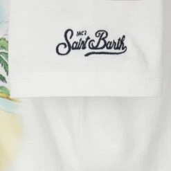 Alternative view of MC2 Saint Barth Boy Cotton T-shirt With Motorcycle Print