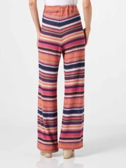 Alternative view of MC2 Saint Barth Knitted Striped Palazzo Pants