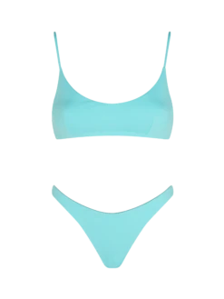MC2 Saint Barth Woman Water Green Bralette Bikini