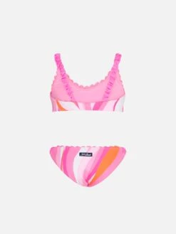 Alternative view of MC2 Saint Barth Girl Bralette With Wave Print