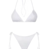 MC2 Saint Barth Woman White Triangle Bikini -MC2 Saint Barth Store white bikini woman